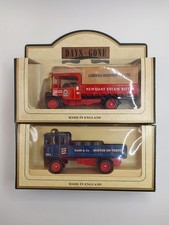 Lledo Days Gone Foden & 1931 Sentinel Steam Wagon Newquay Bitter Bass & Co Car