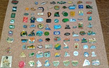 Lot of 106 Fishing Pines, Sensas, Fishing Federation, Club, Fish...