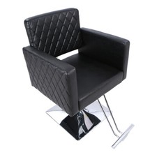 Adjustable Salon Barber Chair Height 360° Swivel Hairdressing Chair Hair Salon