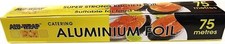 Aluminium Kitchen Catering Tin Foil Roll 300mm x 75m Wrap Sheet Food Service