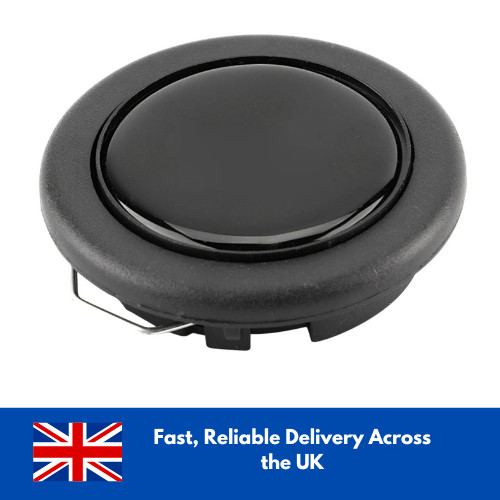 Universal black steering wheel - steering,