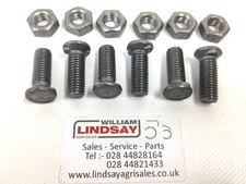 Pack Of 6 Kverneland New Type Mouldboard & Shin Piece Bolt M12 x 38mm