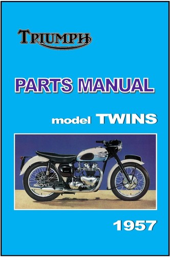 Triumph parts manual - triumph, t100