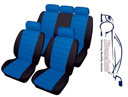 Bloomsbury black blue leather - black/blue,