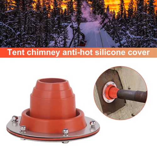 Large bell tent stove - bell, flashing