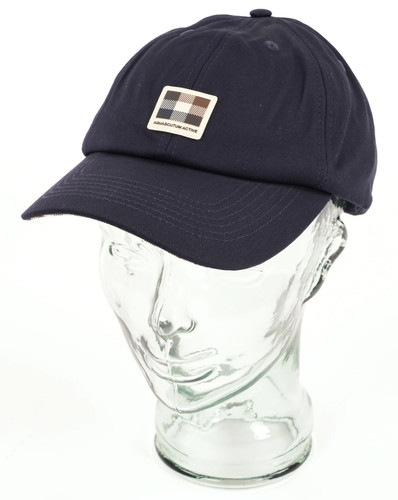 Aquascutum badge baseball cap - baseball,