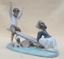 Immaculate LLADRO " SEESAW "