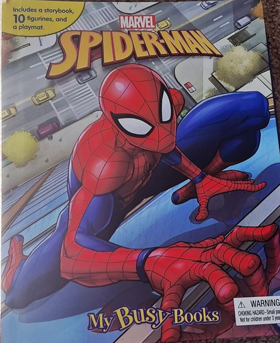 Marvel spider man busy book - spider-man,