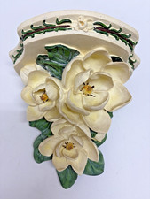 Vintage magnolia wall - vintage, shelf
