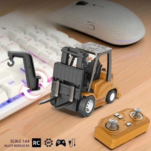 Mini forklift alloy - 1:64,