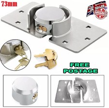 73mm Round Padlock Hasp Set