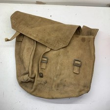 Original WW2 British Army 37 Pattern Webbing Small Pack - 1940 Dated