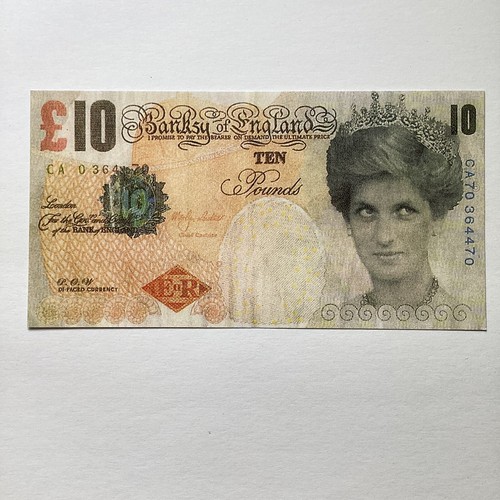 Banksy princess faced de - di-faced,