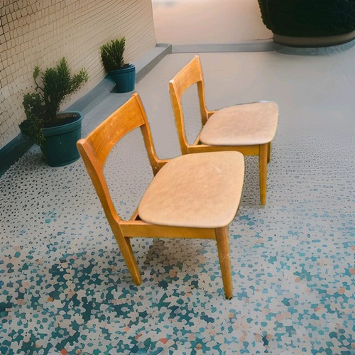 Vintage 1970s dining chairs - 2,