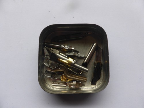 Job lot antique dip - antique, pen