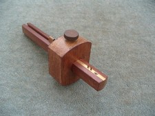 Mahogany & brass Mortice &