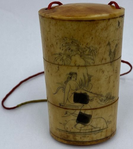 Japanese bone inro - inro, vintage