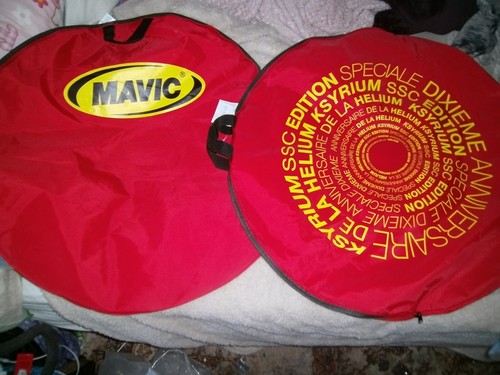 Vintage mavic wheel bag set - vintage,