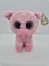 Rare TY Corky Pig with Tag Beanie Boo 6” 2011 Retired Collectible