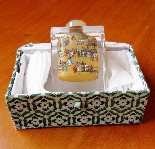 Vintage snuff bottle asian - vintage,