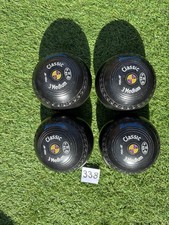 HENSELITE CLASSIC LAWN BOWLS size 3M 