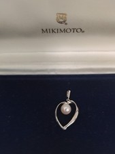 Mikimoto Sterling Silver Akoya