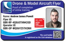 CAA Registered Drone Flyer