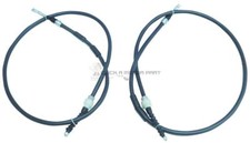 RENAULT LAGUNA MK2 01-06 REAR 2 HAND BRAKE CABLES PAIR LEFT + RIGHT (MANUAL)