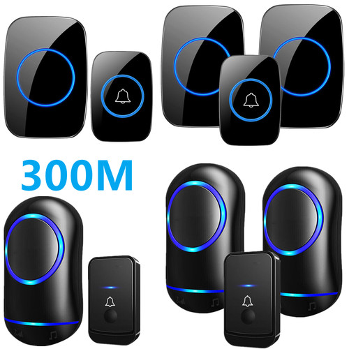 Waterproof wireless door bells - door,