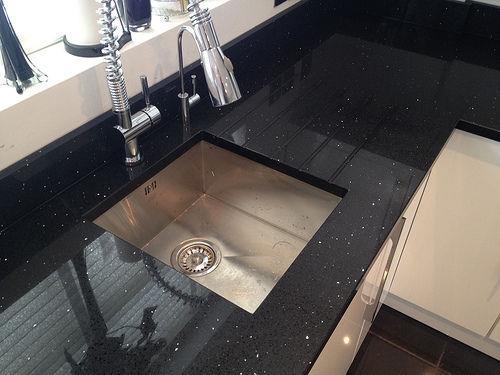 Stardust black sparkling - black,