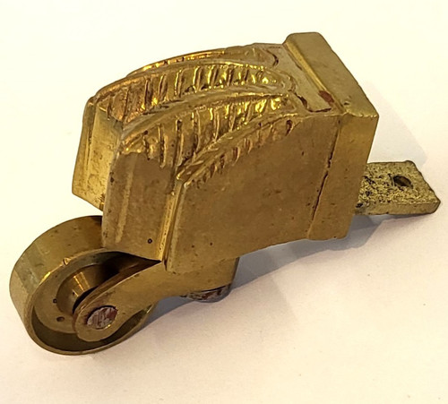 Solid brass lion claw paw