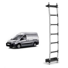 Peugeot Expert Rhino Door Ladder for 2007-2016 [H2] 7 Anti-slip Steps