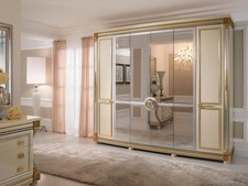 Wardrobe bedroom wood cabinet