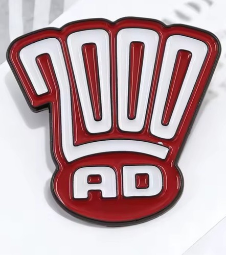 2000 metal enamel - ad, badge