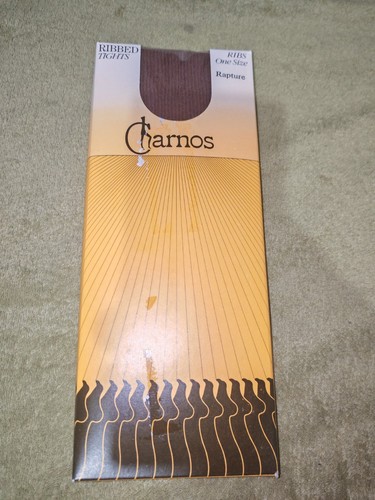Vintage charnos ribbed tights - vintage,