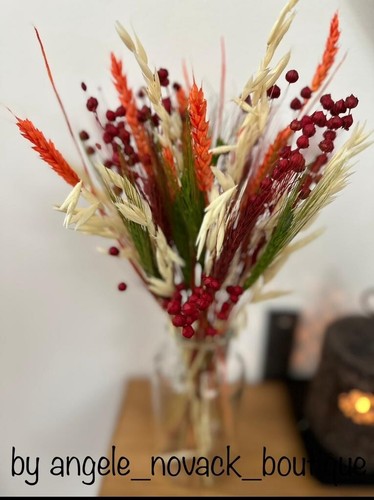 Colorful dried flowers - colorful,