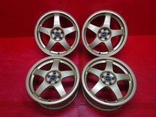 SUBARU Legacy BE5 RAYS 17-inch Wheels Gold 7J +55 5H 100 Impreza BRZ