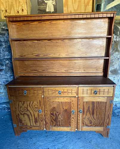 Wood brown sideboard with - wood,