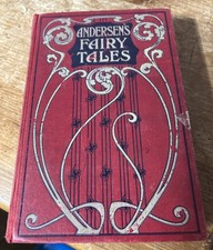 Hans Andersens Fairy Tales Antique Story Book Helen Stratton Illustrated C1900