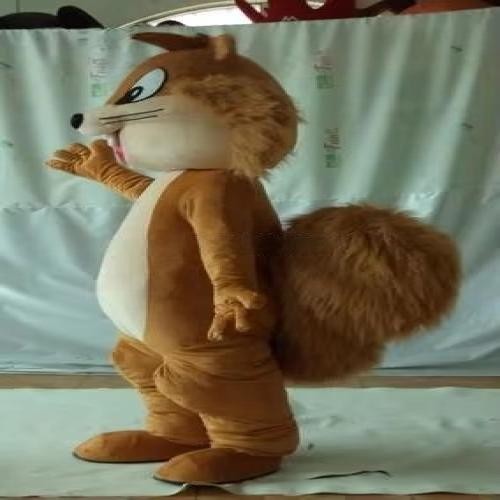 Cartoon squirrel mascot - squirrel,