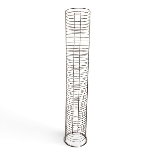 Vintage chrome wire - chrome, tower