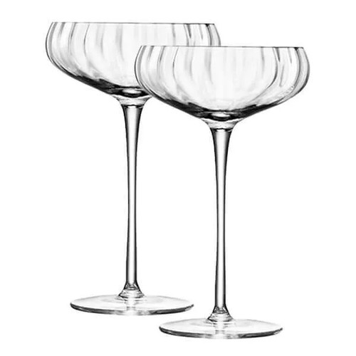 Champagne saucers set lsa - champagne,