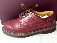 DR MARTENS VINTAGE 3989 BROGUE UK SIZE 7 EU 41  OXBLOOD MADE IN ENGLAND QUILON