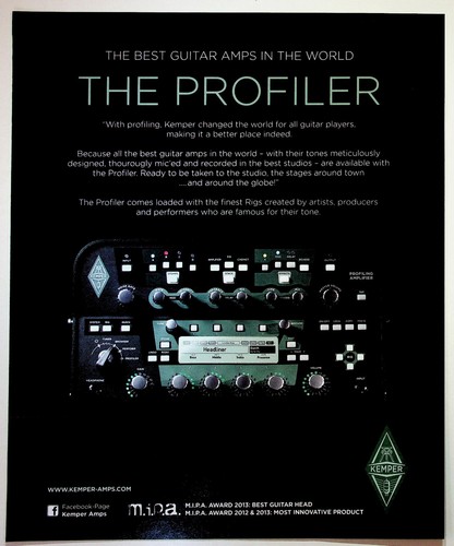 Kemper profiler guitar - kemper, amp