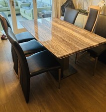 Marble Top Dining Room Table
