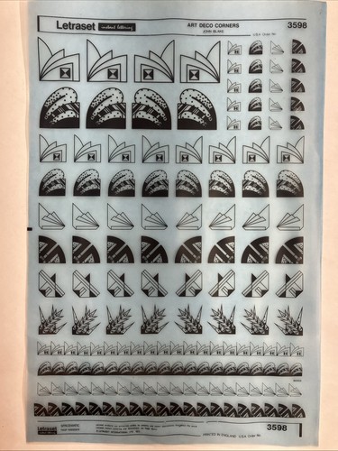Letraset dry rub - dry, transfer