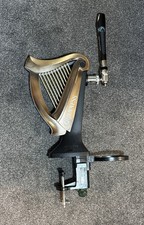 RARE ‘GUINNESS HARP Beer Pump/font/tap mancave pub Extra cold lights up Blue