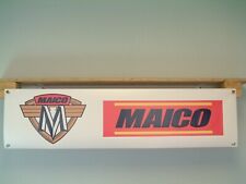 Maico BANNER Workshop Garage Classic MX Trackside banner Magnum MC 125 250 440
