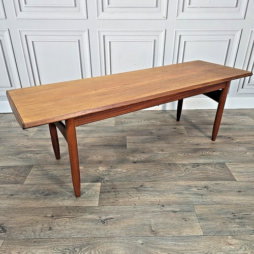Vintage teak coffee table - coffee,