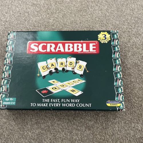 Used scrabble cards - cards, game